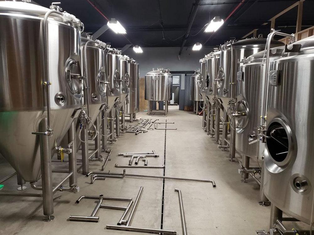 10BBL brewery equipment installation in United States